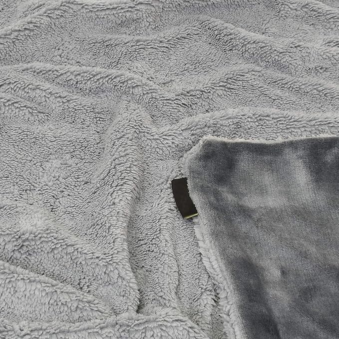 Grey Large Dog Blanket 50x60 inches