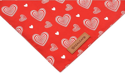 Realeaf Love Dog Bandanas 2 Pack