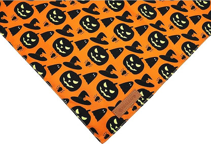 Realeaf Halloween Dog Bandanas 2 Pack