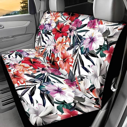 AFPANQZ Tropical Flower Full Wrap Car Seat Covers