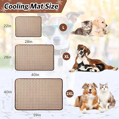 Pet Dog Cooling Bed Mats