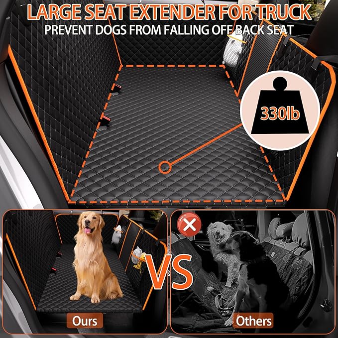 Back Seat Extender for Dogs 330lb with