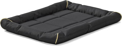MidWest Homes for Pets Maxx Dog Bed for Metal Dog Crates 30-Inch, Black, 30.0"L x 21.0"W x 3.0"Th