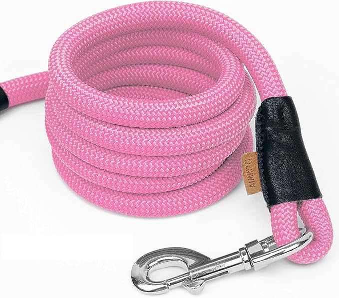 Dog Leash ((1/2") - 6FT, Pink)