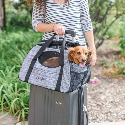 Gen7Pets Carry Me Pet Carrier for Dogs and Cats – Easy Portability, Water Bottle Pouch, Zippered Pocket and Fits Under Most Airline Seats