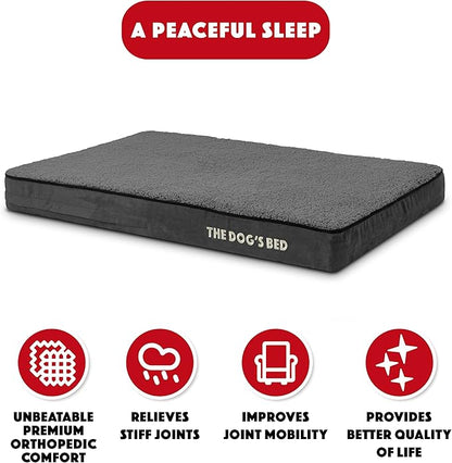 The Dog’s Bed Orthopedic Memory Foam Dog Bed 40x25x4, Pain