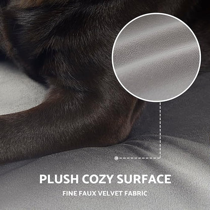 Washable Cooling Pet Bed for Small (29" x 18", Up 50LBs)