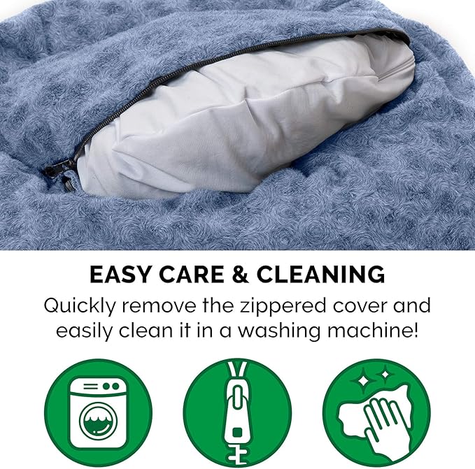 Furhaven 30" Round Donut Dog Bed for Medium/Small Dogs 45 lbs