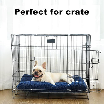 Plush Dog Crate Bed 21"x13")