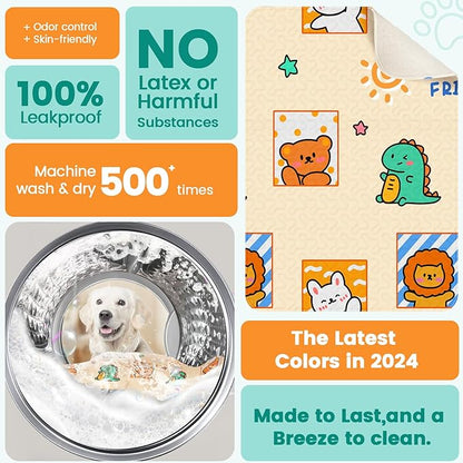 PJYucien Reusable Pee Pads for Dogs 71" x 71" Washable