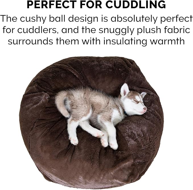Furhaven Soft & Cozy Dog Bed for Large Dogs 95 lbs