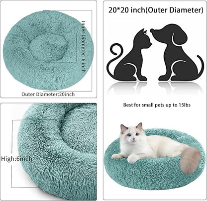 Nisrada Cat Beds for Indoor Cats 20 Inch