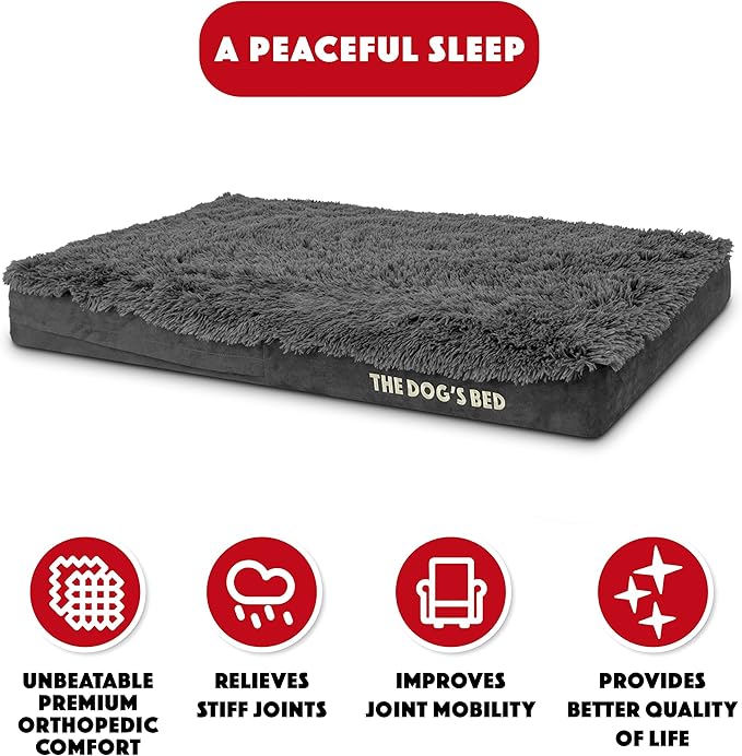 The Dog’s Bed Orthopedic Memory Foam Dog Bed 40x25, Pain