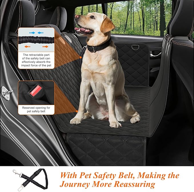 ICWEIMEI Dog Car Seat Cover