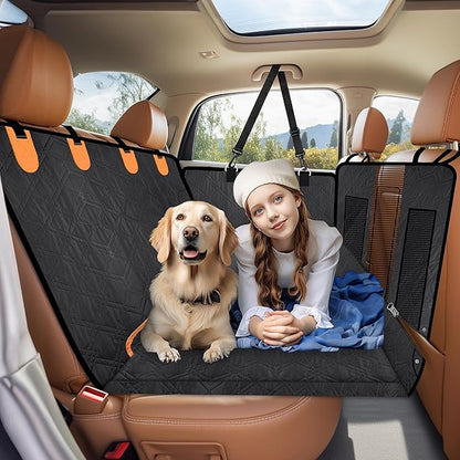 Loiion Back Seat Extender for Dogs 6 in 1 Convertible