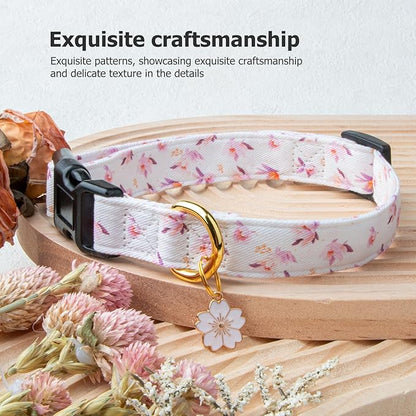 Cotton Handmade Dog Collar Cute and Distinctive Patterns