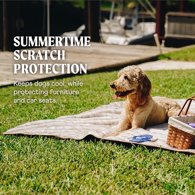 PupProtector Waterproof Throw Blanket for Dogs and Cats (60" L 50" W)