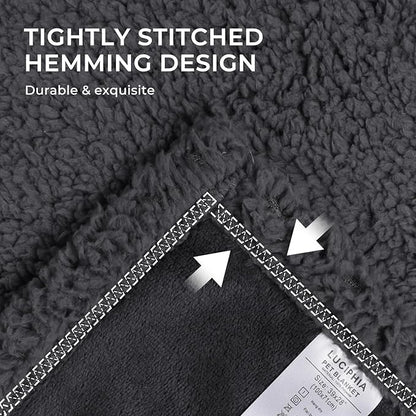 Luciphia Waterproof Blanket for Large Dogs Liquid Proof Medium（57" x 40"）