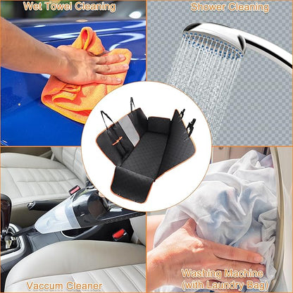 uxcell Dog Car Seat Cover Pet Back Seat 600D Sturdy