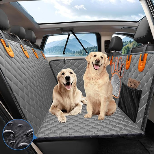 2024 Upgraded Dog Car Seat Cover 480lbs), Supports 4 Dogs