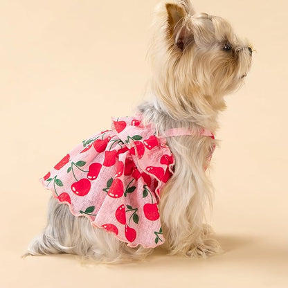 Fitwarm Cherry Dog Dress