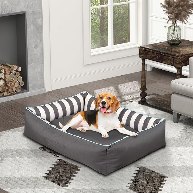 Dog Bed for Medium Size Dog 600D Oxford 27" L 20" W 6.7" Th)