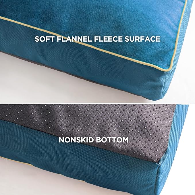 Bedsure Waterproof Dog Beds for Large Dogs 4 inch 75lbs Large