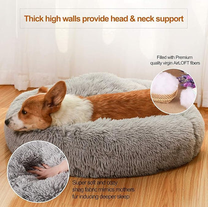 Donut Dog Beds for Medium Dogs