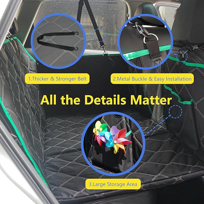 Back Seat Extender for Dogs 100% Waterproof