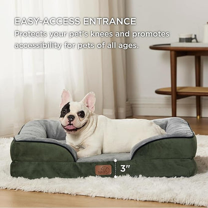 Bedsure Orthopedic Dog Bed for Medium Dogs
