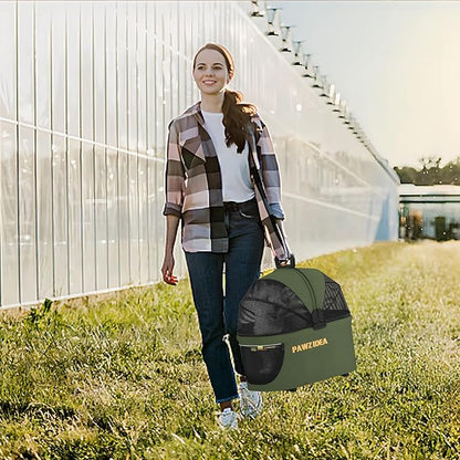 PAWZIDEA Cat Stroller 4 in 1