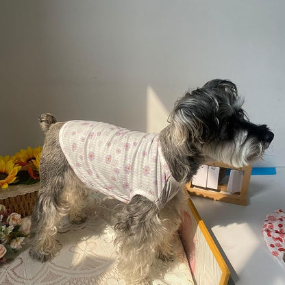 Summer Dog Cotton T Shirt Pet Tee Shirts