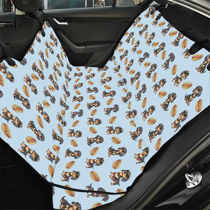 AFPANQZ Dachshund Car Dog Cat Seat Cover Large