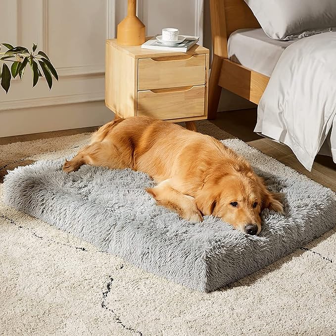 MIHIKK Dog Beds for Medium Dogs 30x20 inch,