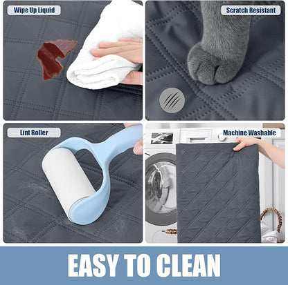 smiry Waterproof Dog Blanket (52"x82", Dark