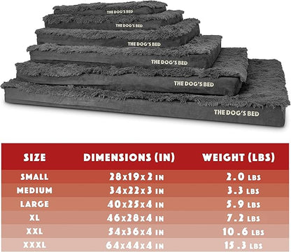 The Dog’s Bed Orthopedic Memory Foam Dog Bed 54x36, Pain