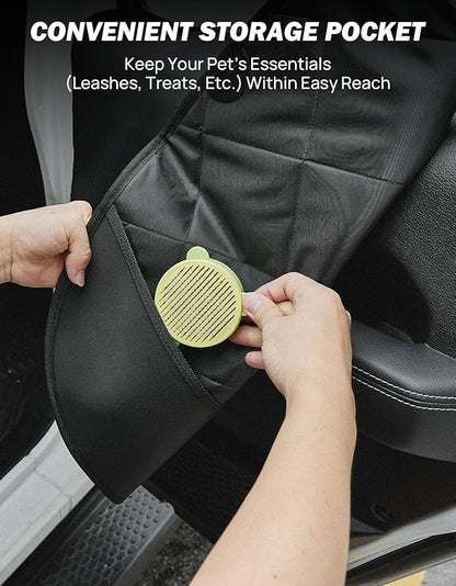 JOYTUTUS Pet Car Door Protector from Dog Scratching for Wrangler JL Gladiator JT 2 Pack