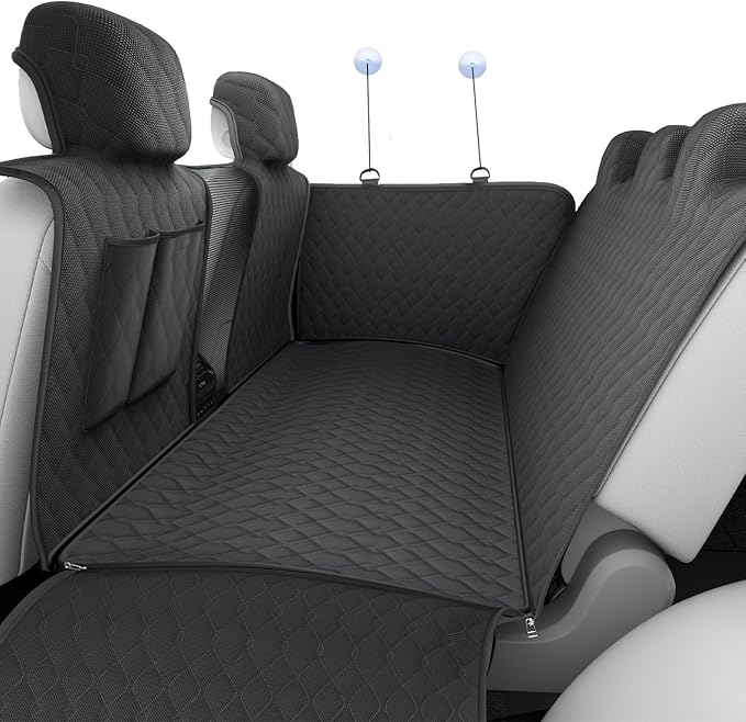 Bilisin Dog Car Seat Cover with Mesh Window 2019-2024 for