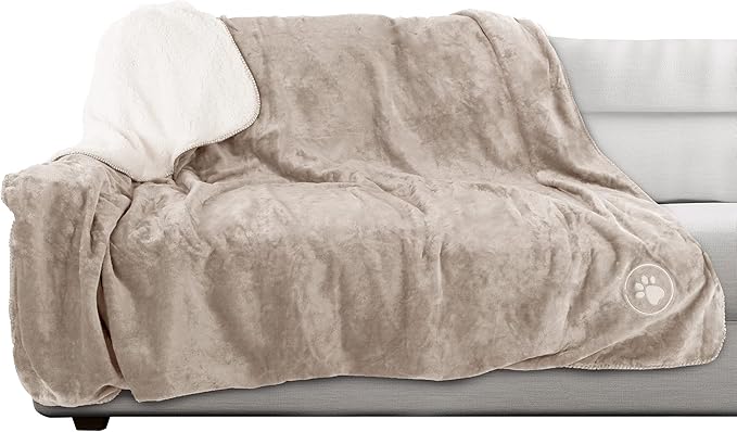 PETMAKER Waterproof Dog Blanket 60x70-Inch Reversible