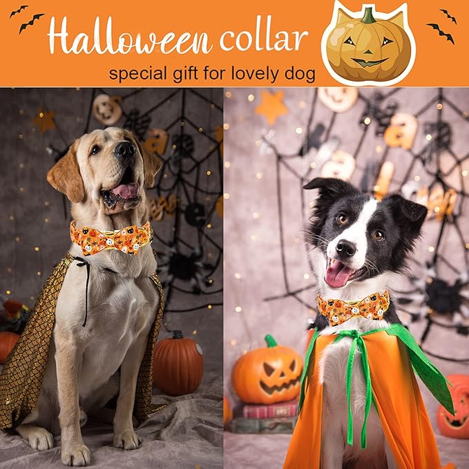 ARING PET Dog Collar with Bow-Halloween Dog Collar Bowtie