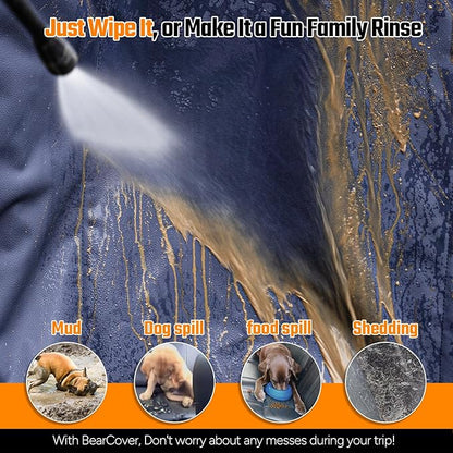 Next-Gen Back Seat Extender for Dogs 500lbs Capacity,Hard