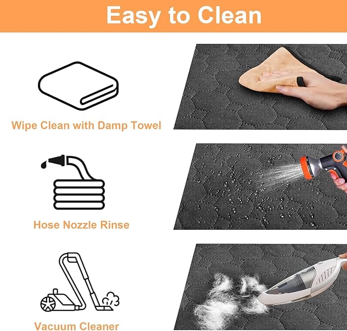 Mancro SUV Cargo Liner for Dogs (106” L 54” W)