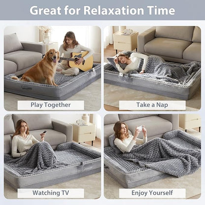 WNPETHOME Human Dog Bed for People Adults