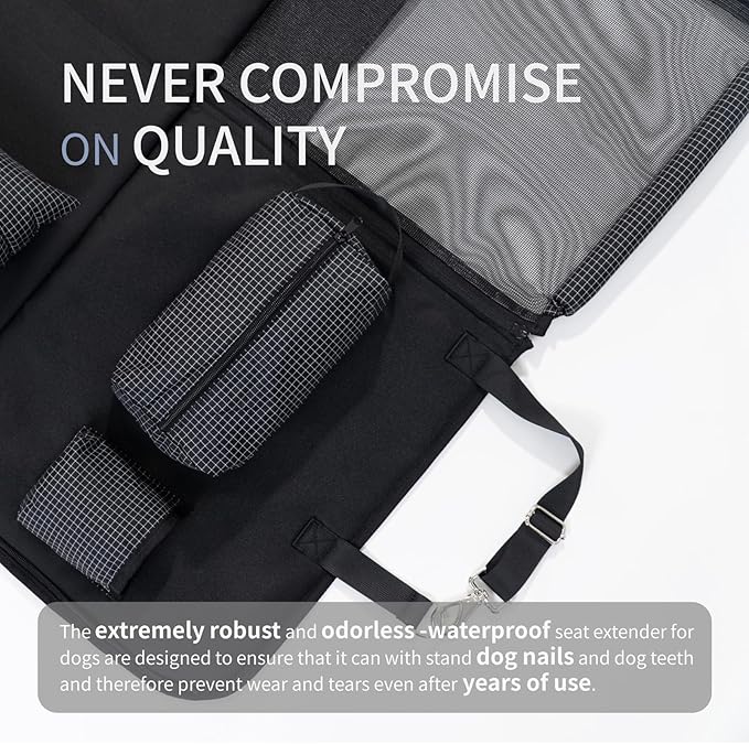 Dog Car Seat Cover for Back Seat