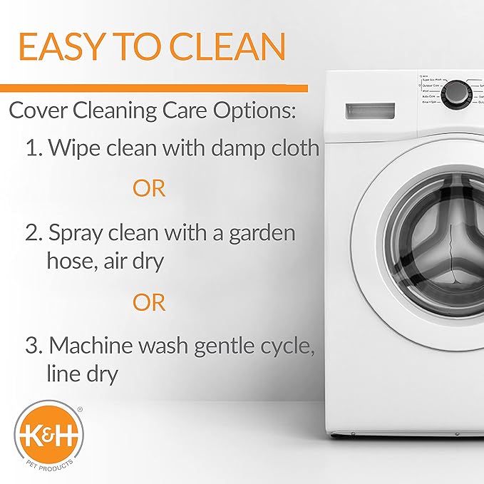 K&H Pet Products Elevated Cooling Outdoor Dog Bed 42 X 30 Inches