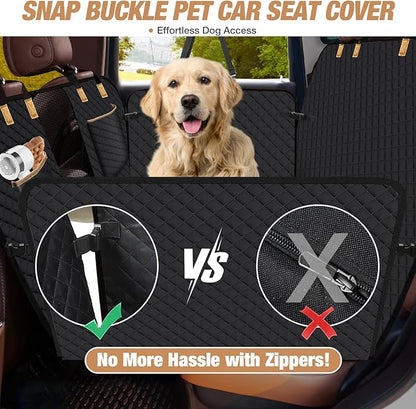 Lekereise Truck Dog Seat Cover Back Seat
