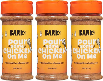 Barkbox - Pour Some Chicken On Me, 3 Pack - Dry Dog Food Toppers with High Protein, Limited Ingredients - Meal Flavor Enhancer for Large & Small Breeds - 4.6 Oz