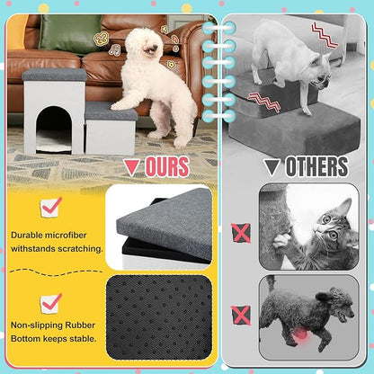 Dog Stairs for High Beds 22 inches(2