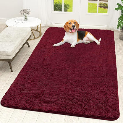 OLANLY Dog Door Mat for Muddy Paws 59x35