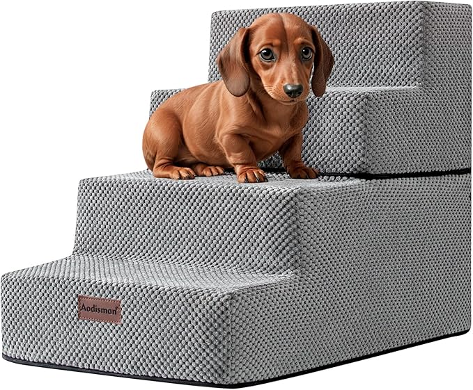 Dog Stairs for Small Dog 4-Step Dog 3/4/5 Steps
